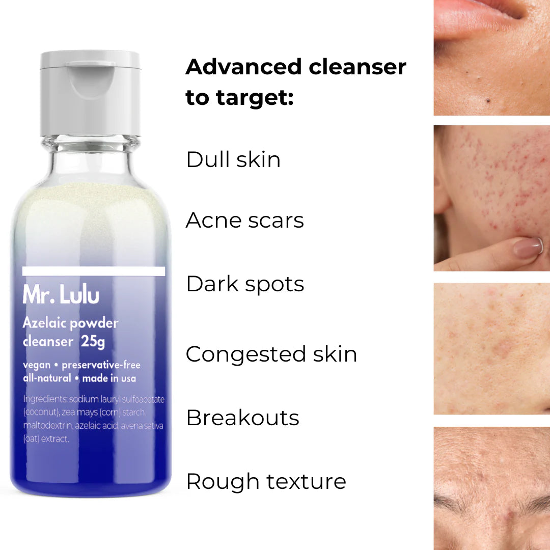 Mr. LuLu Azelaic Powder Cleanser