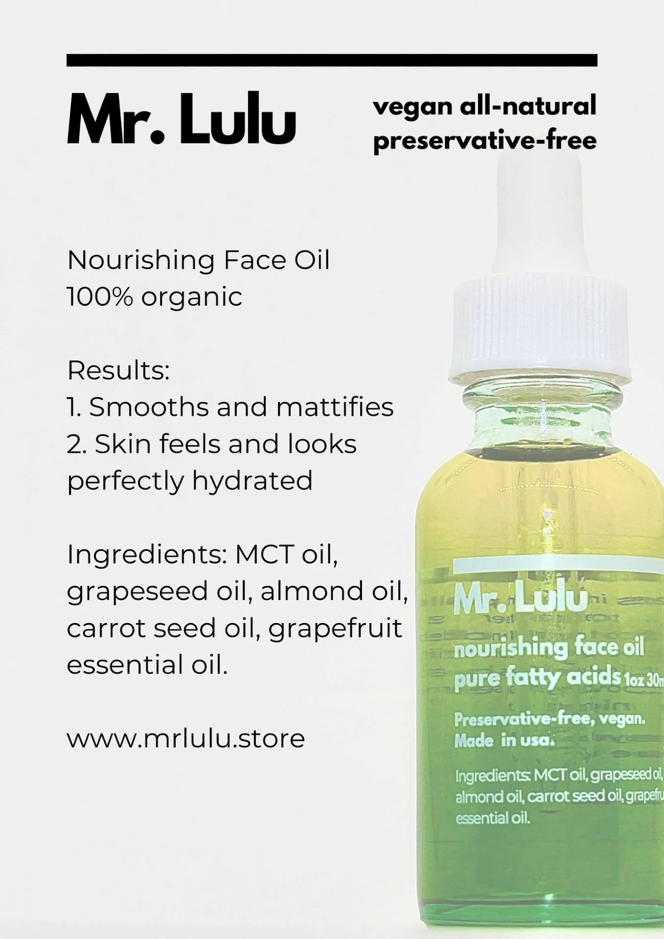 Mr. LuLu Brightening Face Oil