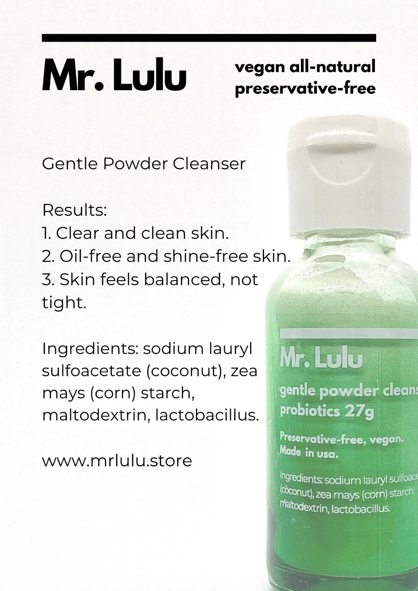 Mr. LuLu Probiotic Cleanser