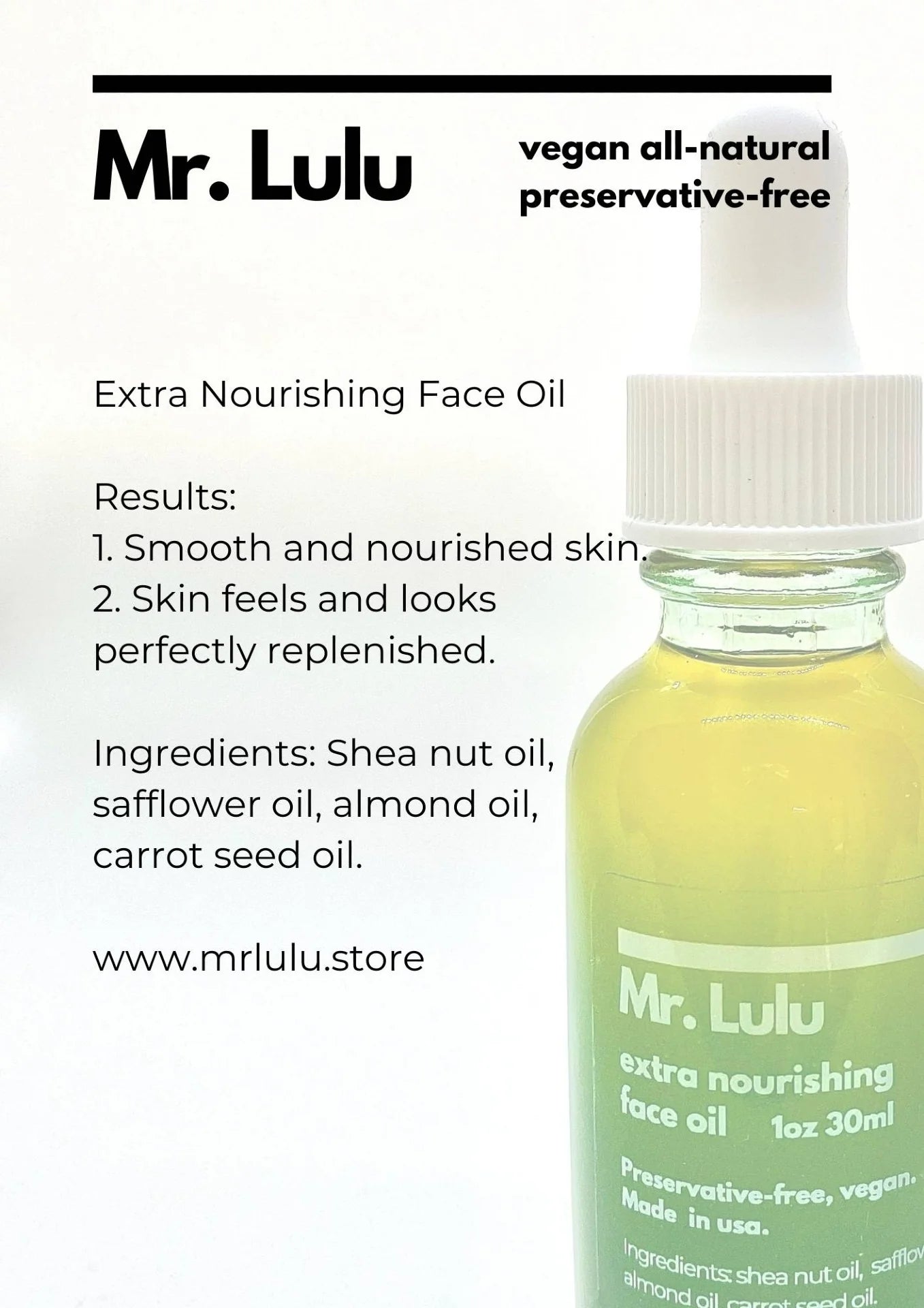 Mr. LuLu Extra Nourishing Face Oil