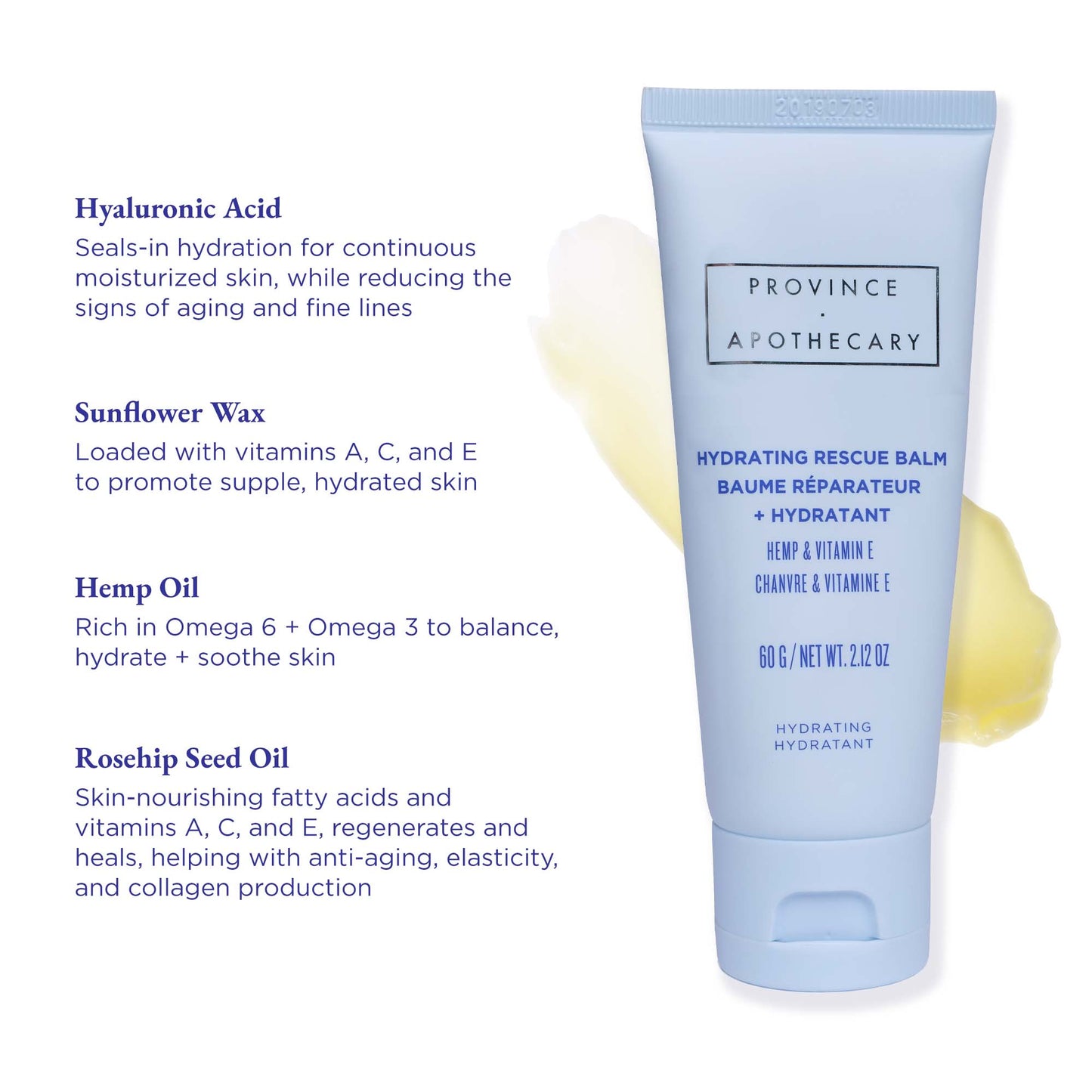 Province Apothecary Hydrating Rescue Balm 60ml