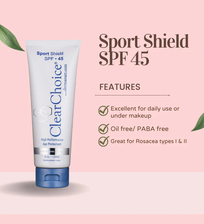 ClearChoice Sport Shield SPF 45  4oz